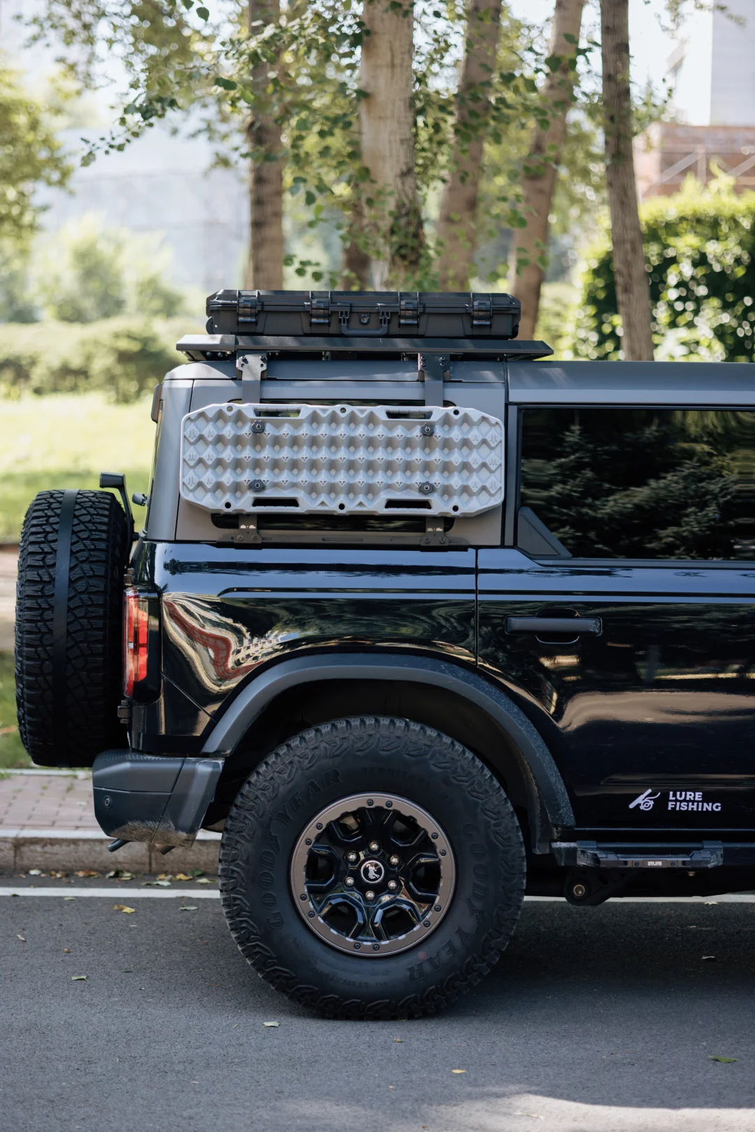 脱困板装车以后，烈马又帅了一点点??