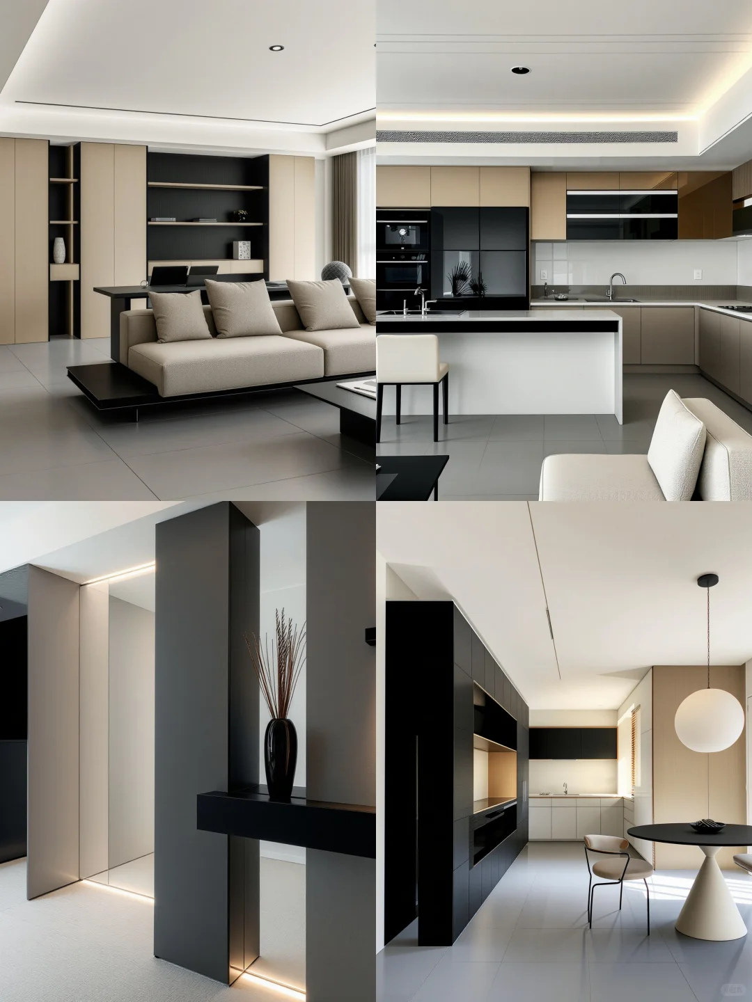 高级感审美瞬间｜轻奢四宫格意式风合集?