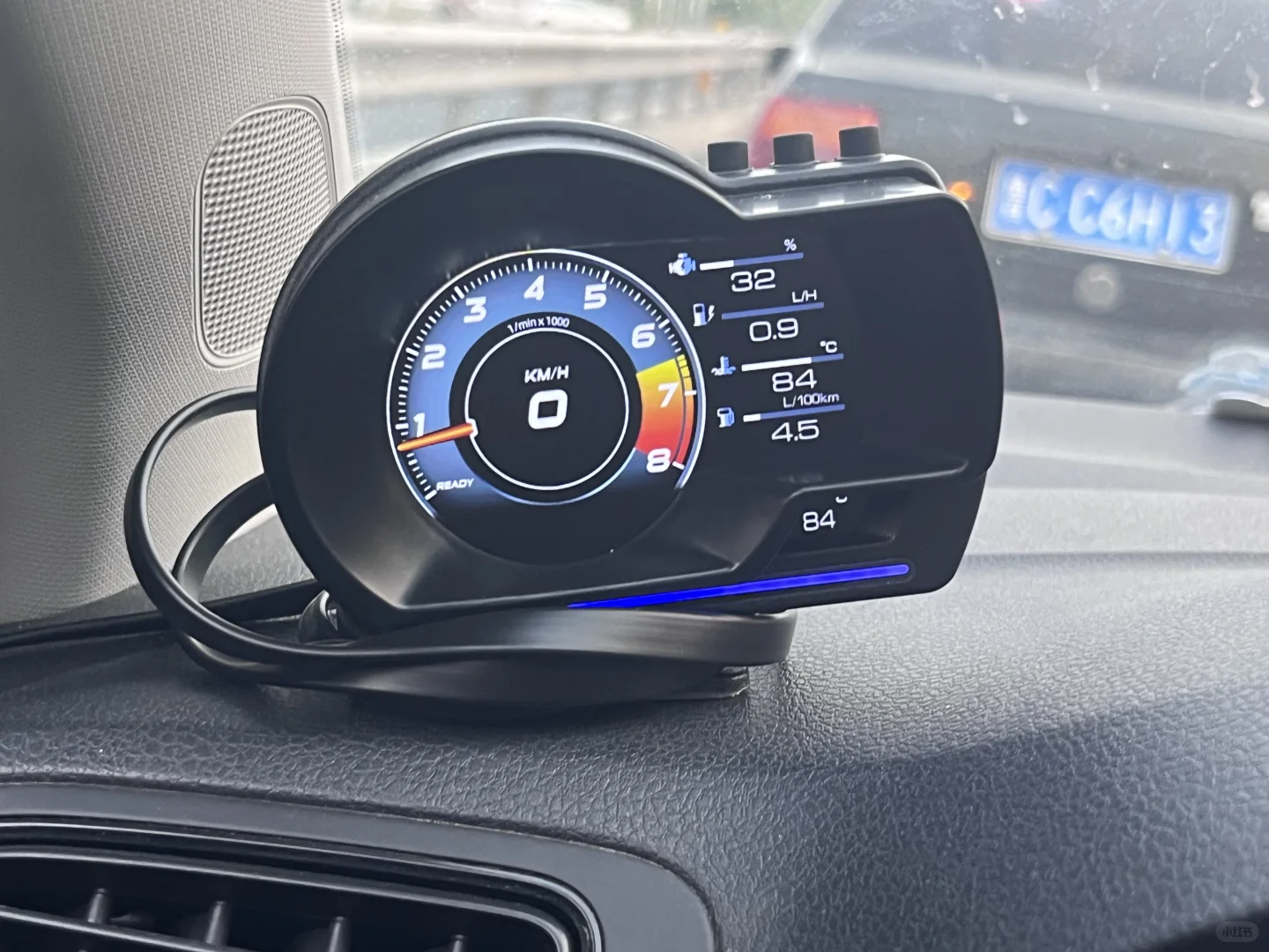 加装油耗显示，Polo不显示油耗