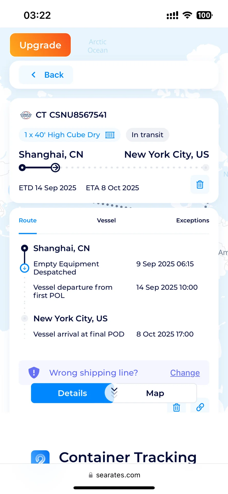 水陆路寄美国要多久哇