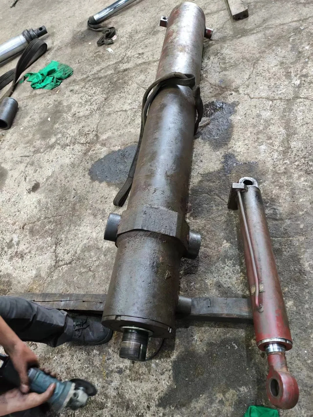 油缸修复|维修日记2023年11月1日星期三