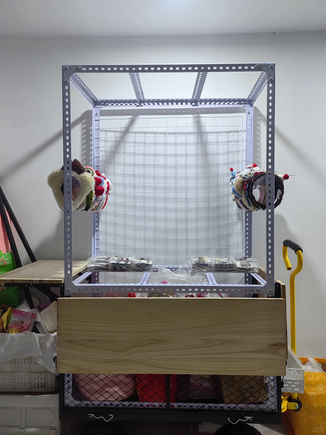 花了3个小时改造的饰品摆摊车就这样？