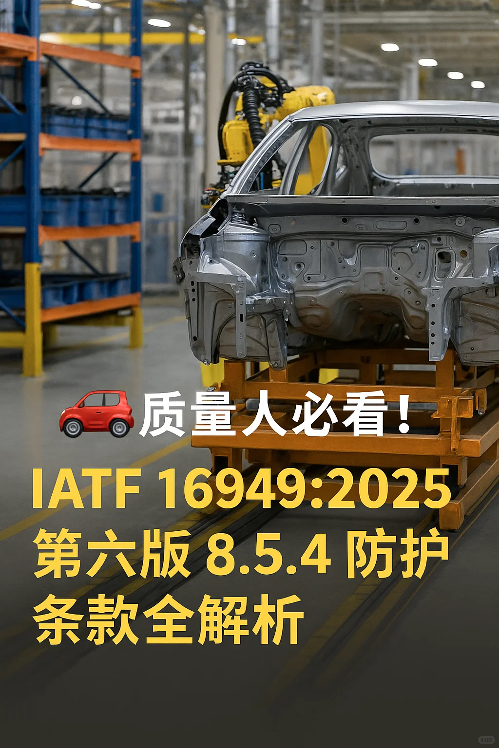 《IATF 16949:2025》 防护