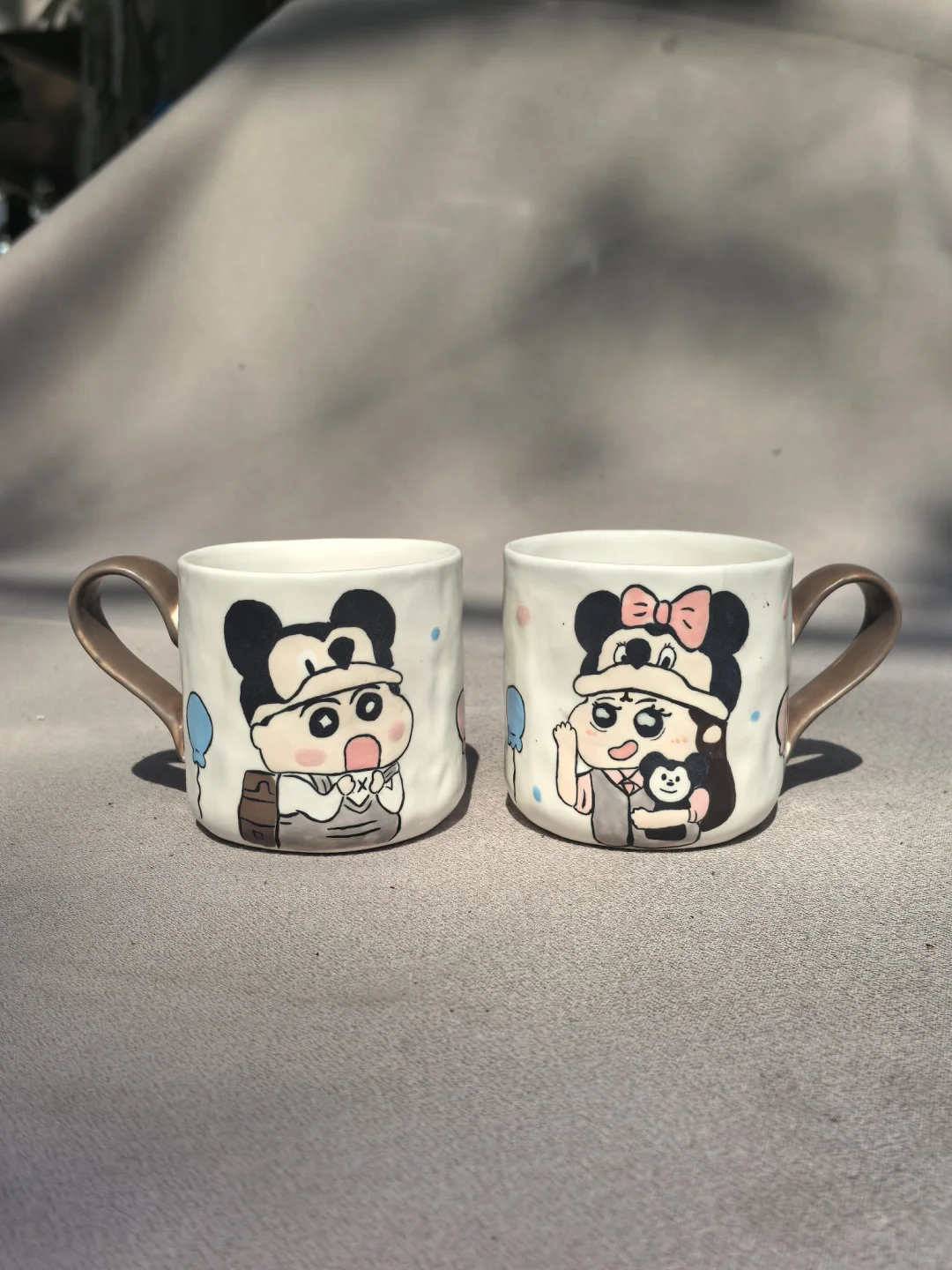 原创的手绘情侣对杯来啦！！！