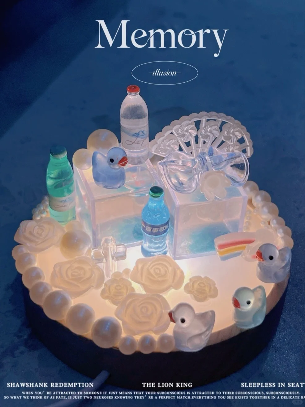 ?梦幻小夜灯DIY摆件✨