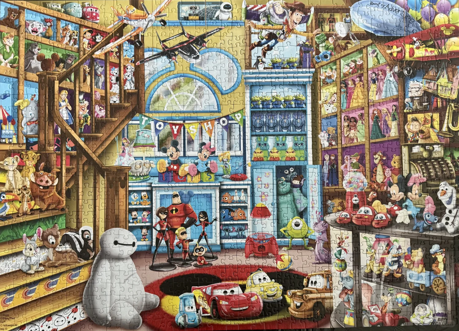 ?1000Pc 玩具店拼图完成