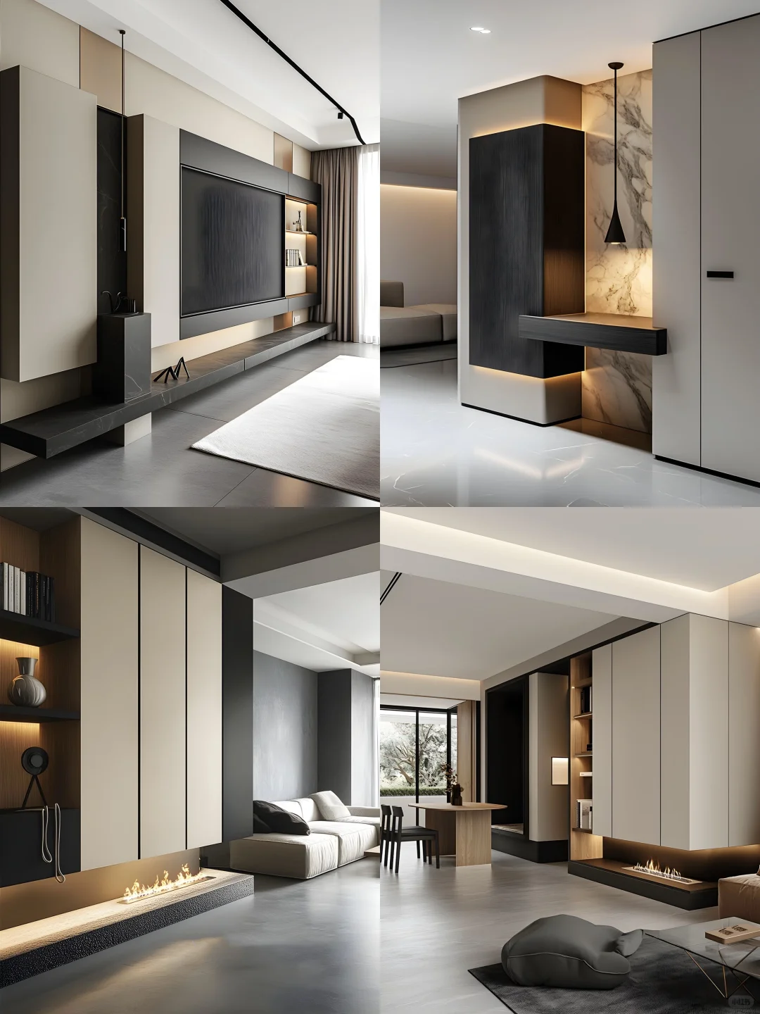 高级感审美瞬间｜轻奢四宫格意式风合集?