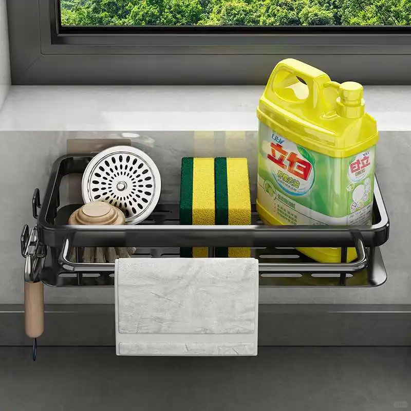 网红神器厨房用品家用大全免打孔生活收纳洗