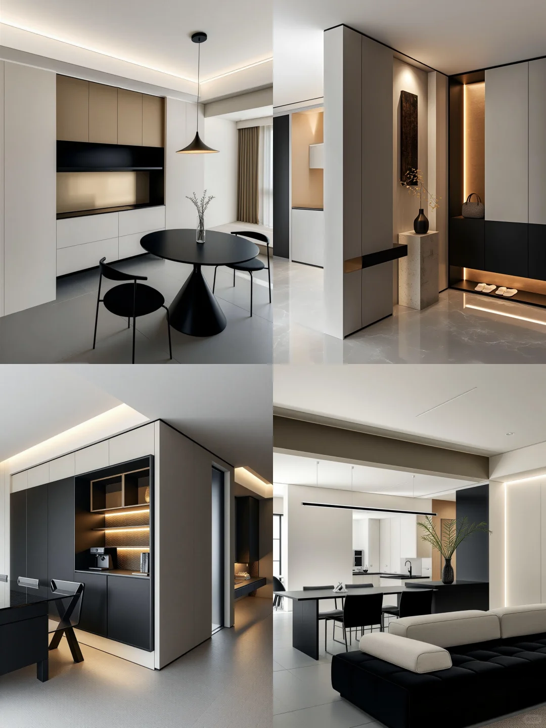 高级感审美瞬间｜轻奢四宫格意式风合集?