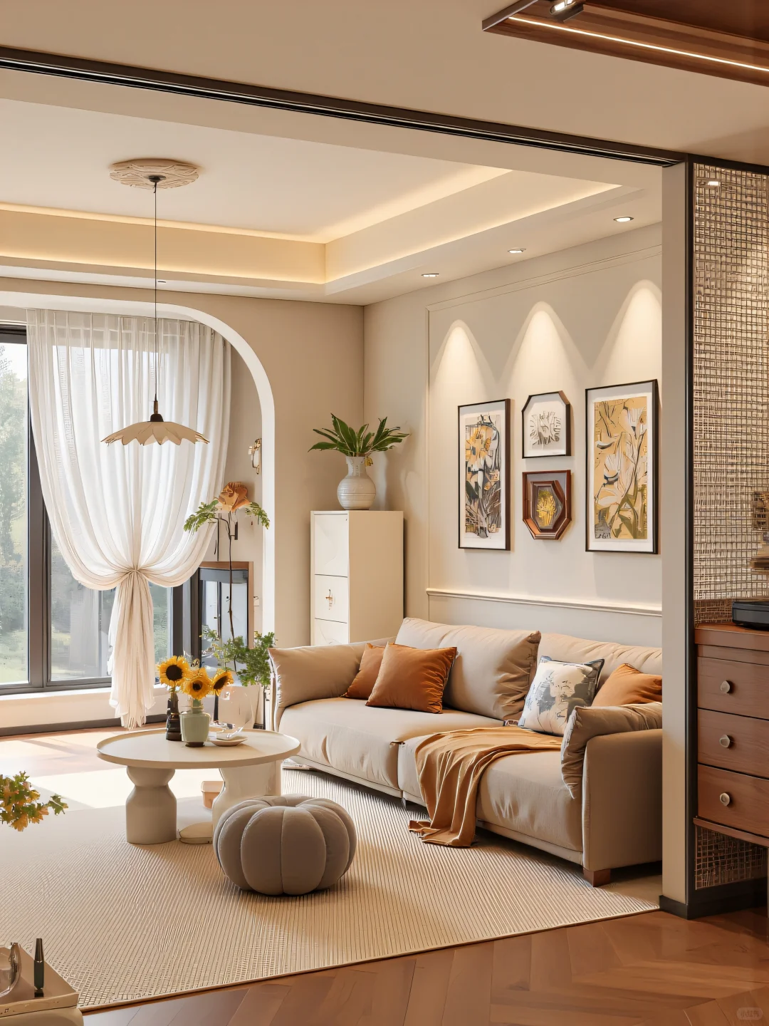 ?【理想生活，从这个温柔客厅开始】?