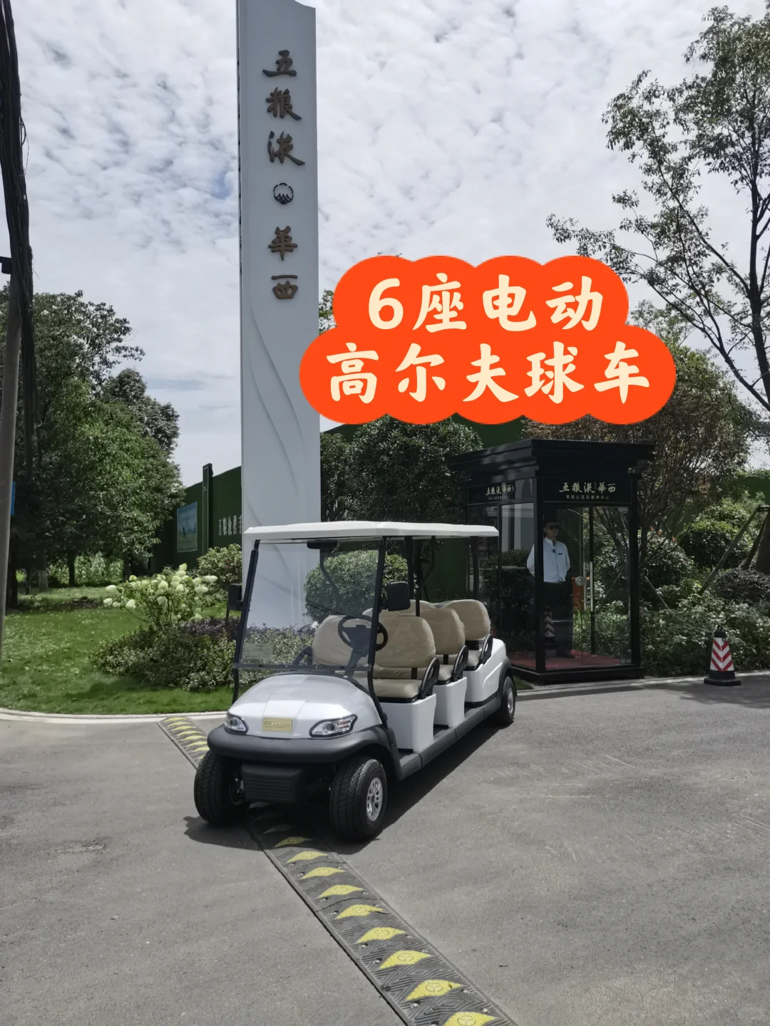 6座电动高尔夫球车