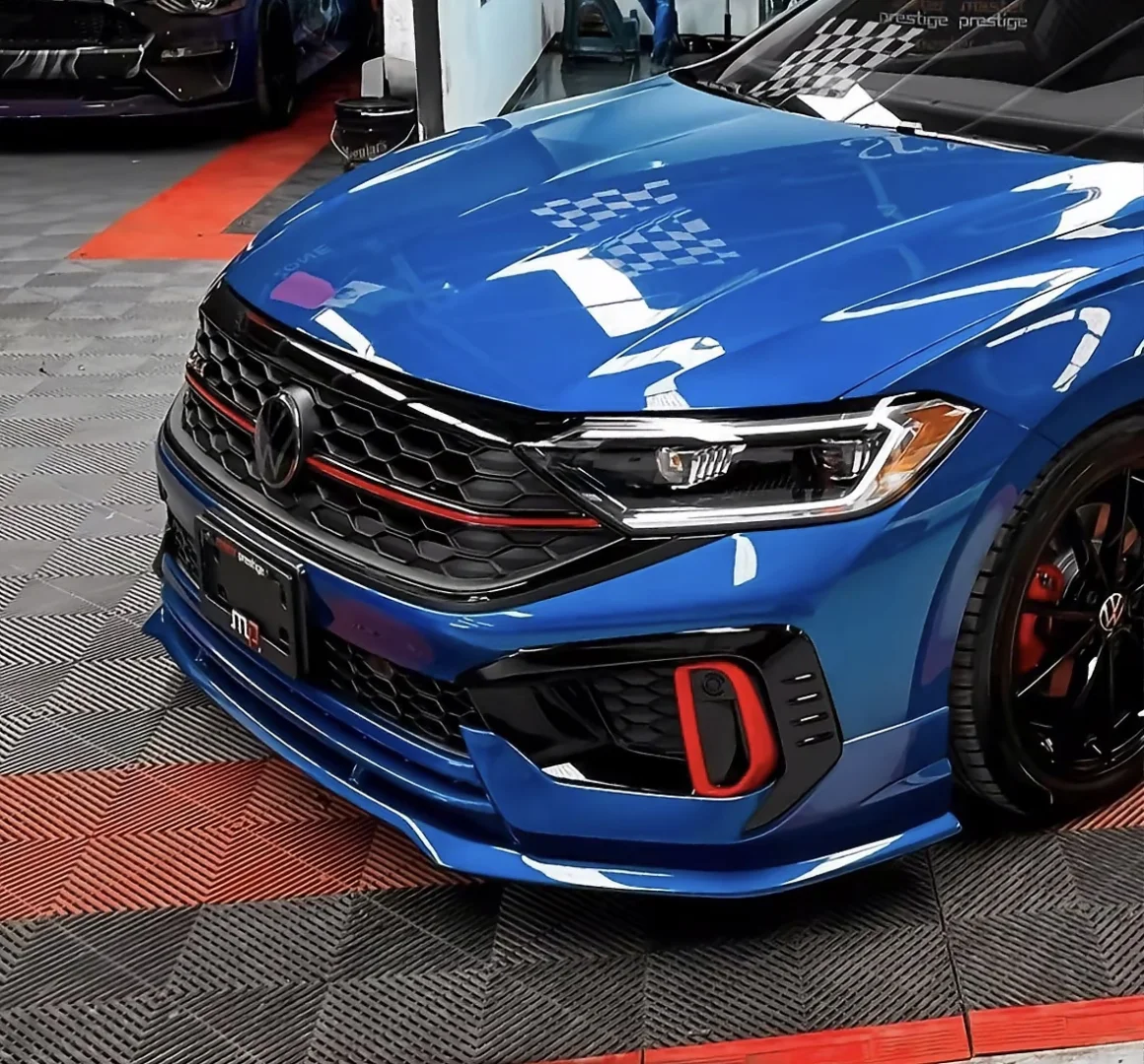 新速腾海外版运动包围套件；颜值简直帅爆了