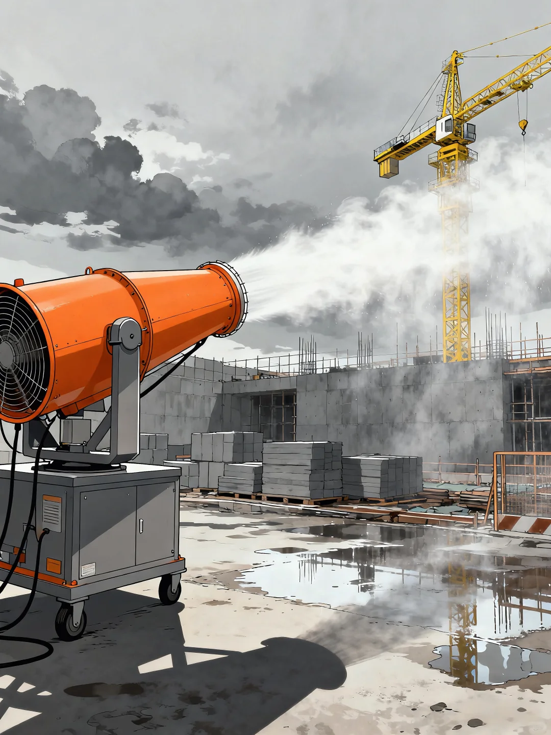 雾炮机早不是“喷水老古董”！工业圈藏疯了