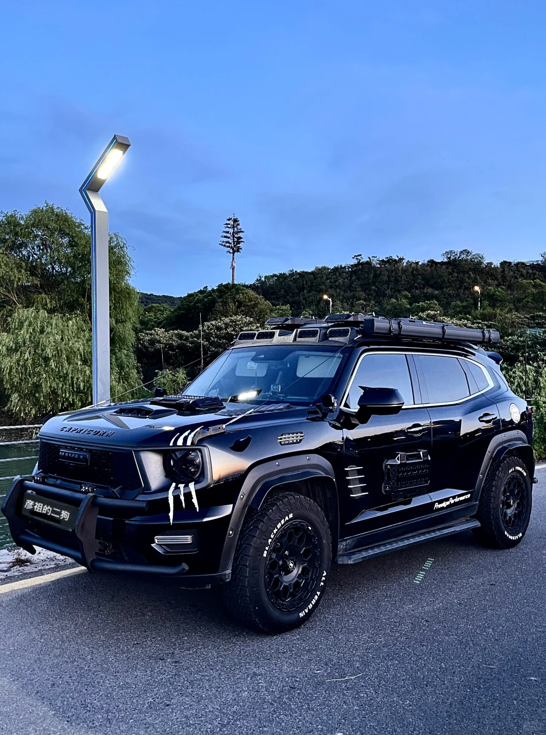 二代大狗尾翼改装