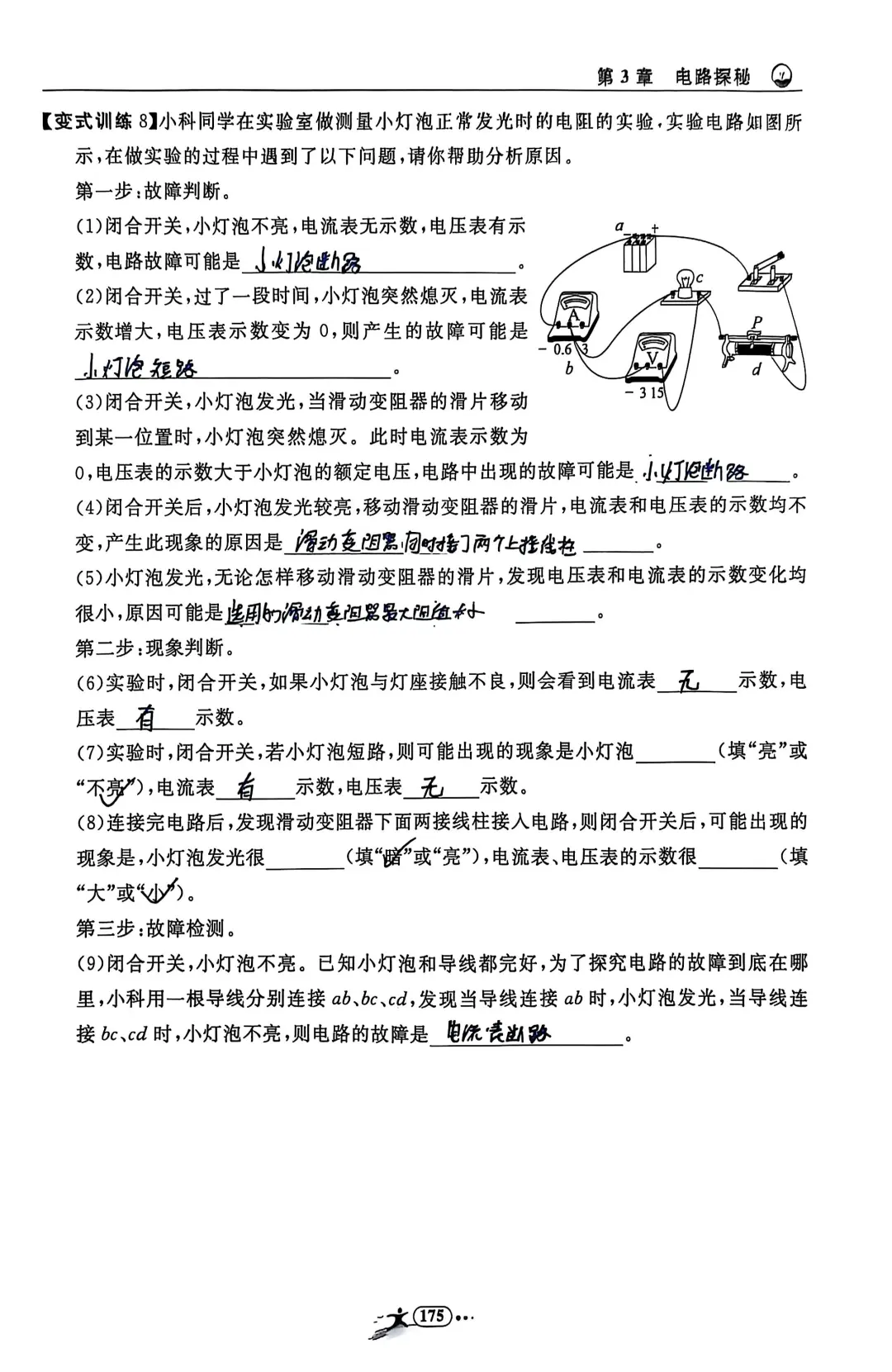 浙教版科学八上新教材第三章