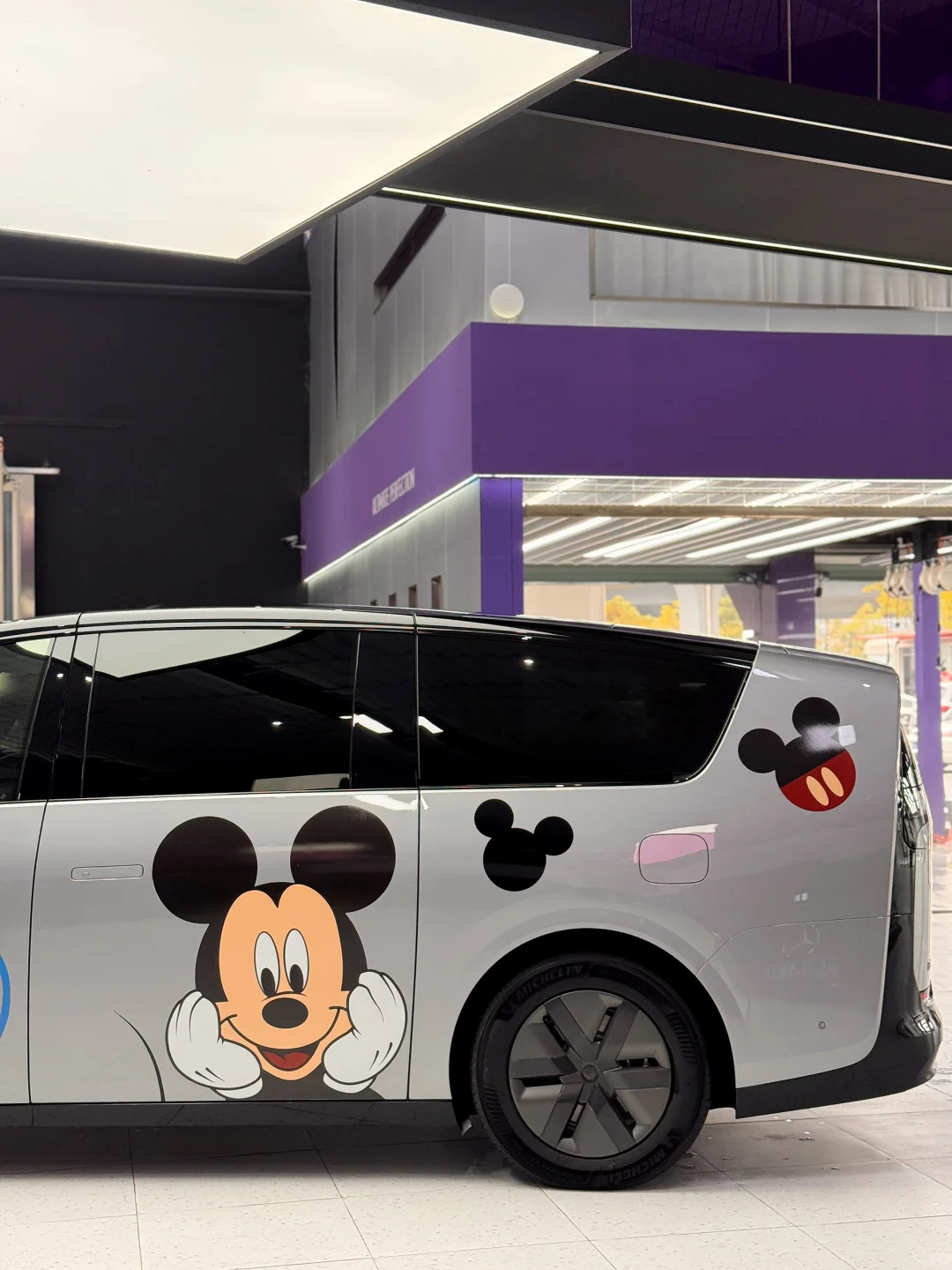 ?理想MEGA改造日记｜贴膜+拉花=回头率200%✨