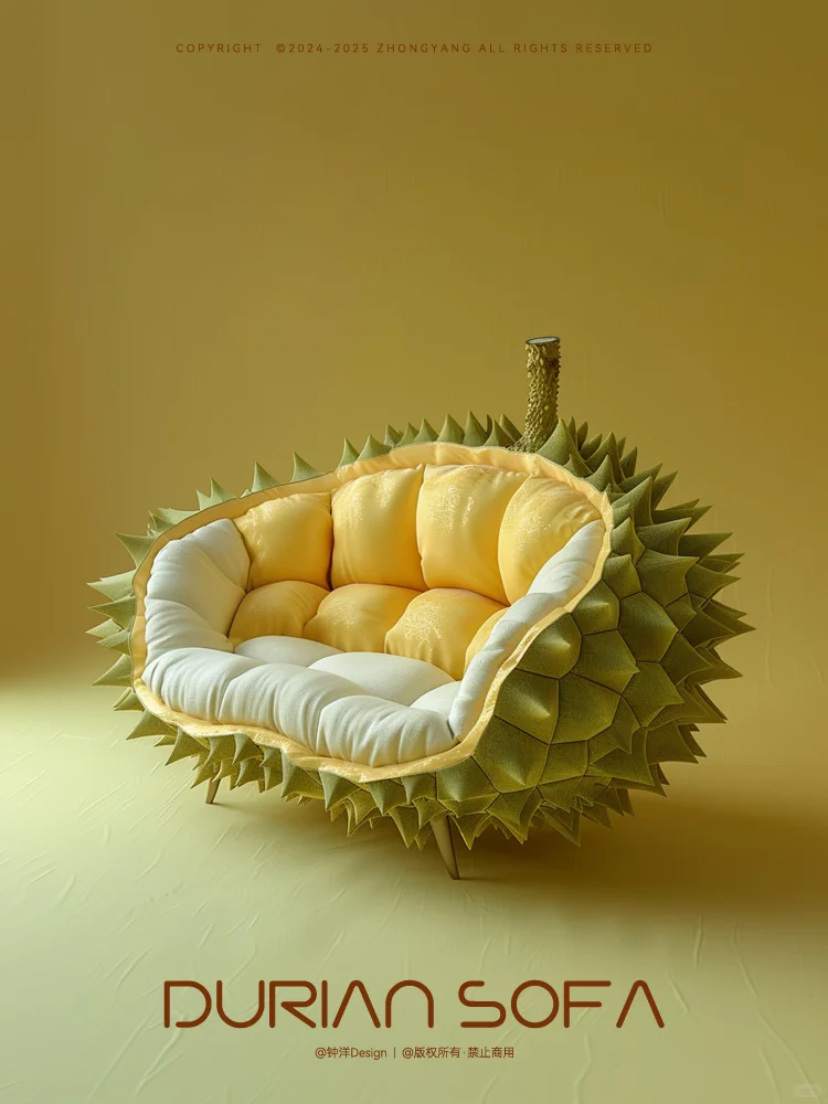 药药切克闹,榴莲沙发来一套!