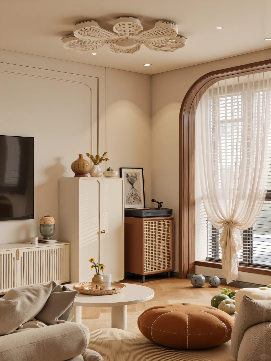 ?【理想生活，从这个温柔客厅开始】?