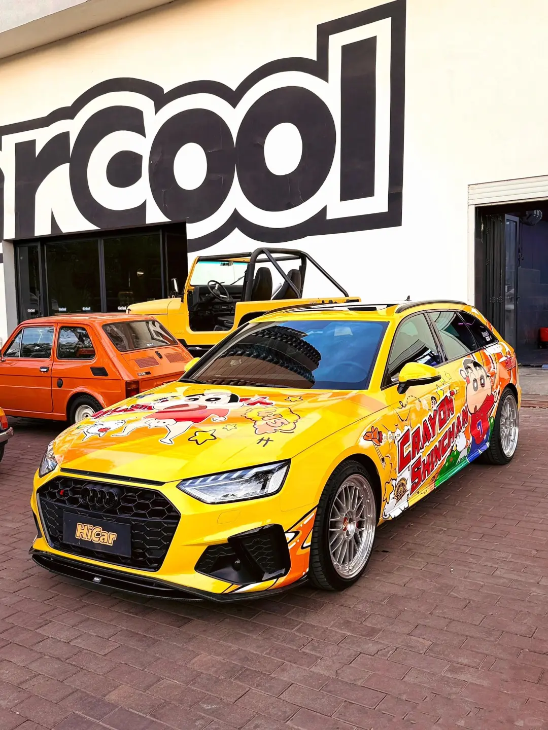 蜡笔小新主题涂装，挥之不去的童年回忆