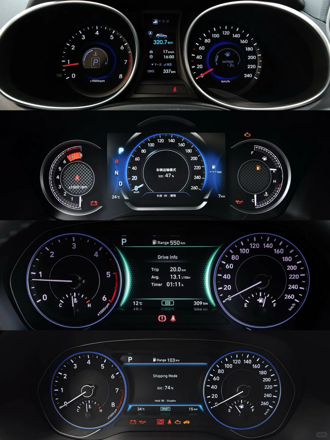 周末了,看看机械仪表洗洗眼睛吧?现代