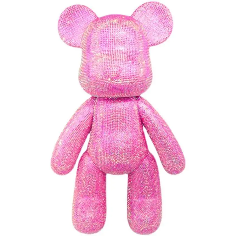 暴力熊手工DIY贴钻玩偶材料公仔手办摆件