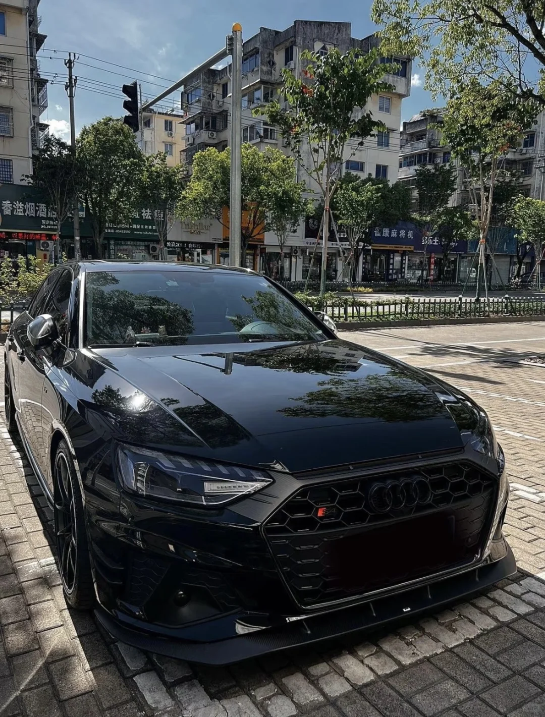 奥迪A4L外观升级计划✊?