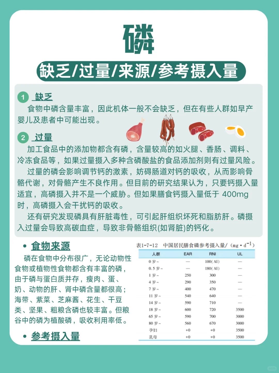 矿物质知识，看这一篇就够啦｜常量元素