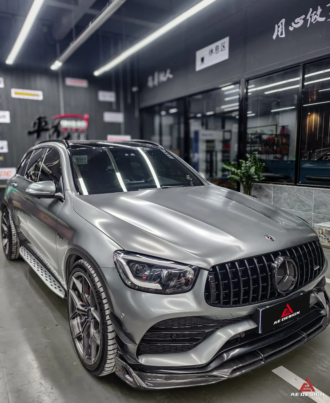 GLC43终于不用再改GLC63包围也可以很帅了‼️