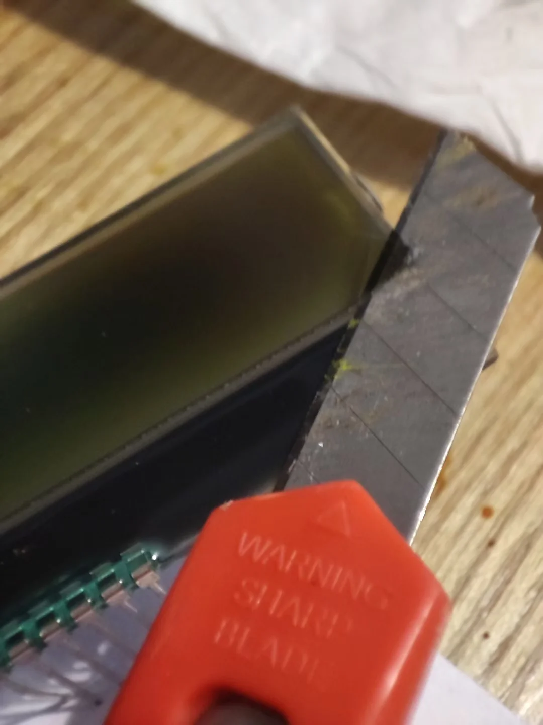 五块钱修复经典福克斯仪表盘显示屏