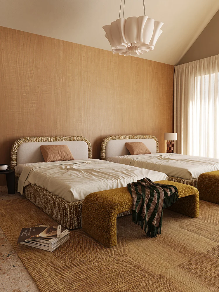 设计师棉麻床，定制你的宅家时光剧场