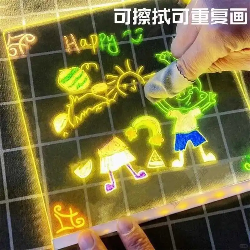 儿童发光画板 DIY，益智又好玩?