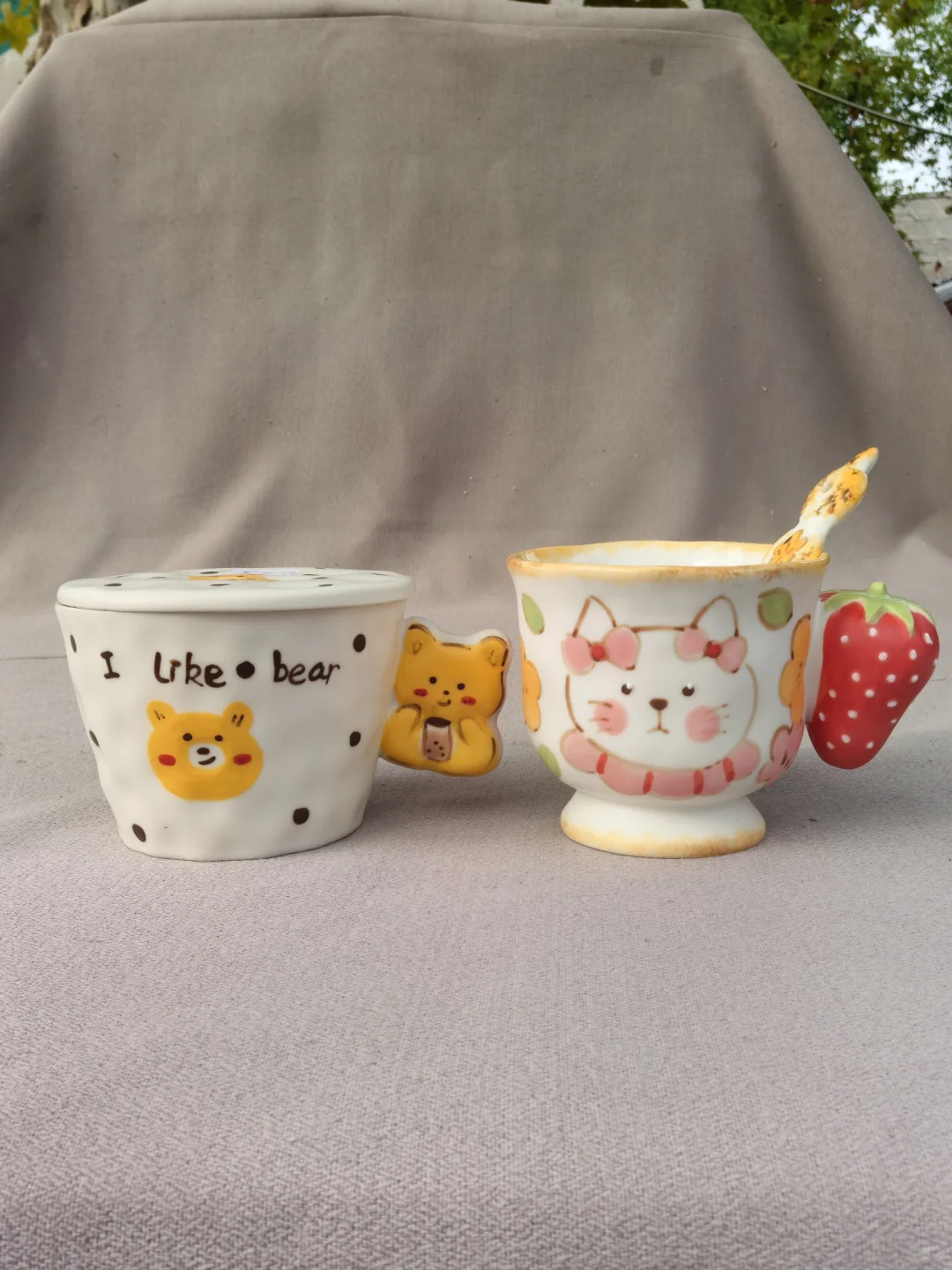 超可爱的原创手捏杯来啦！