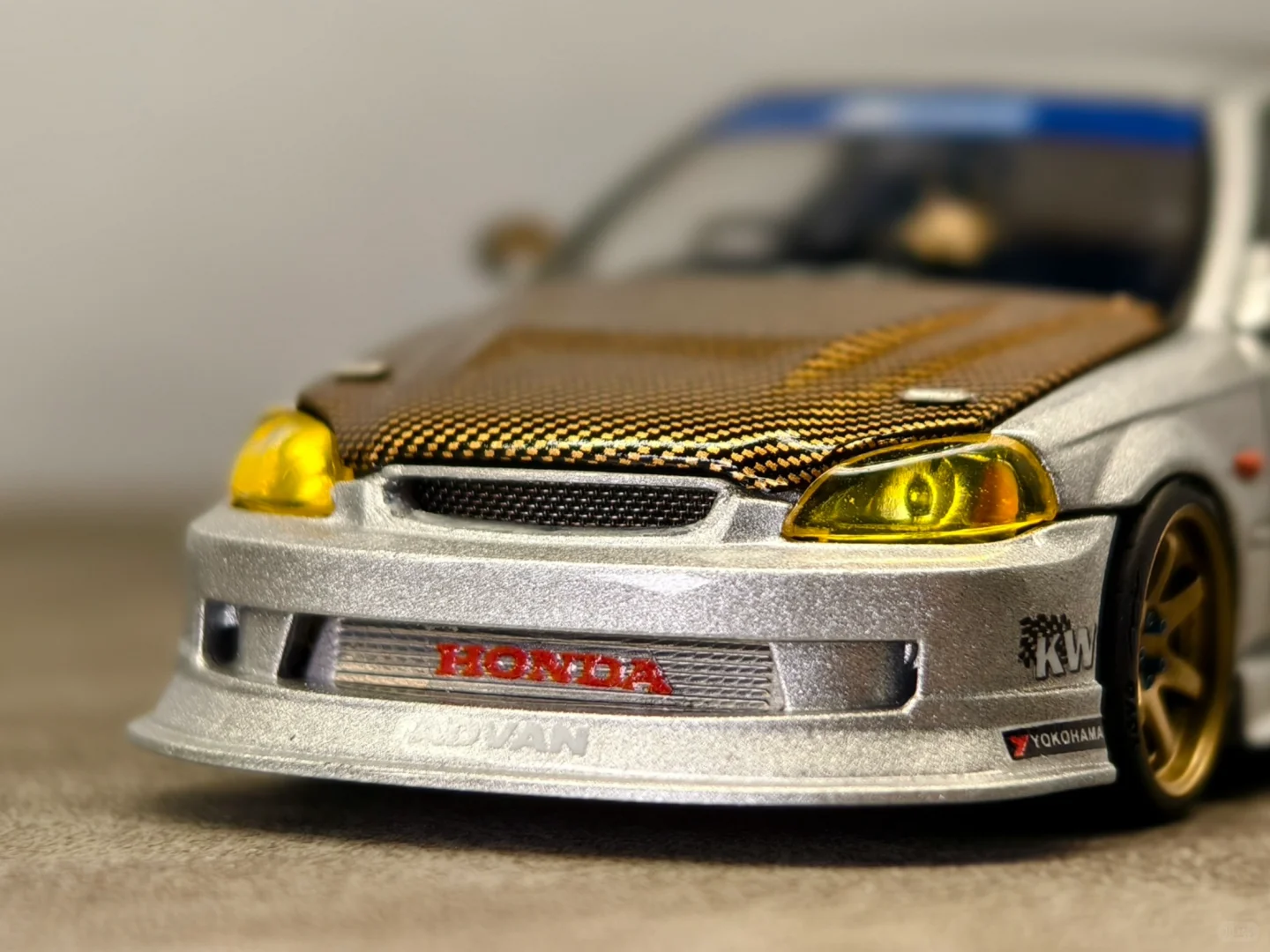 Tlv n165d 本田思域EK9细化改造