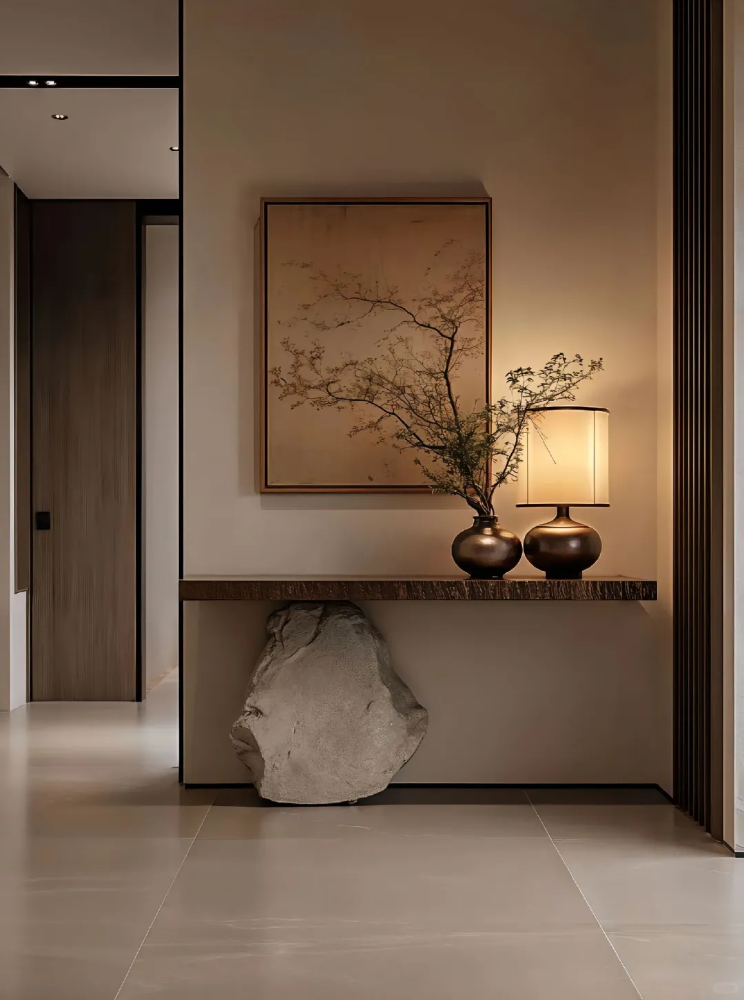 宋式美学玄关10+，个个惊艳