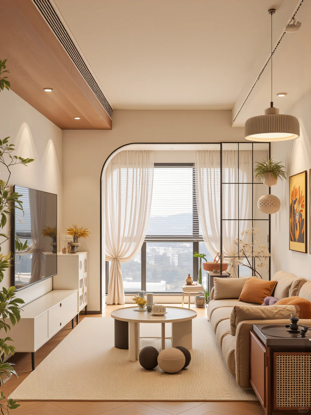 ?【理想生活，从这个温柔客厅开始】?