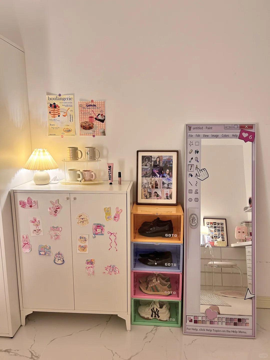 谁懂啊 改造后的房间也太温馨可爱啦~