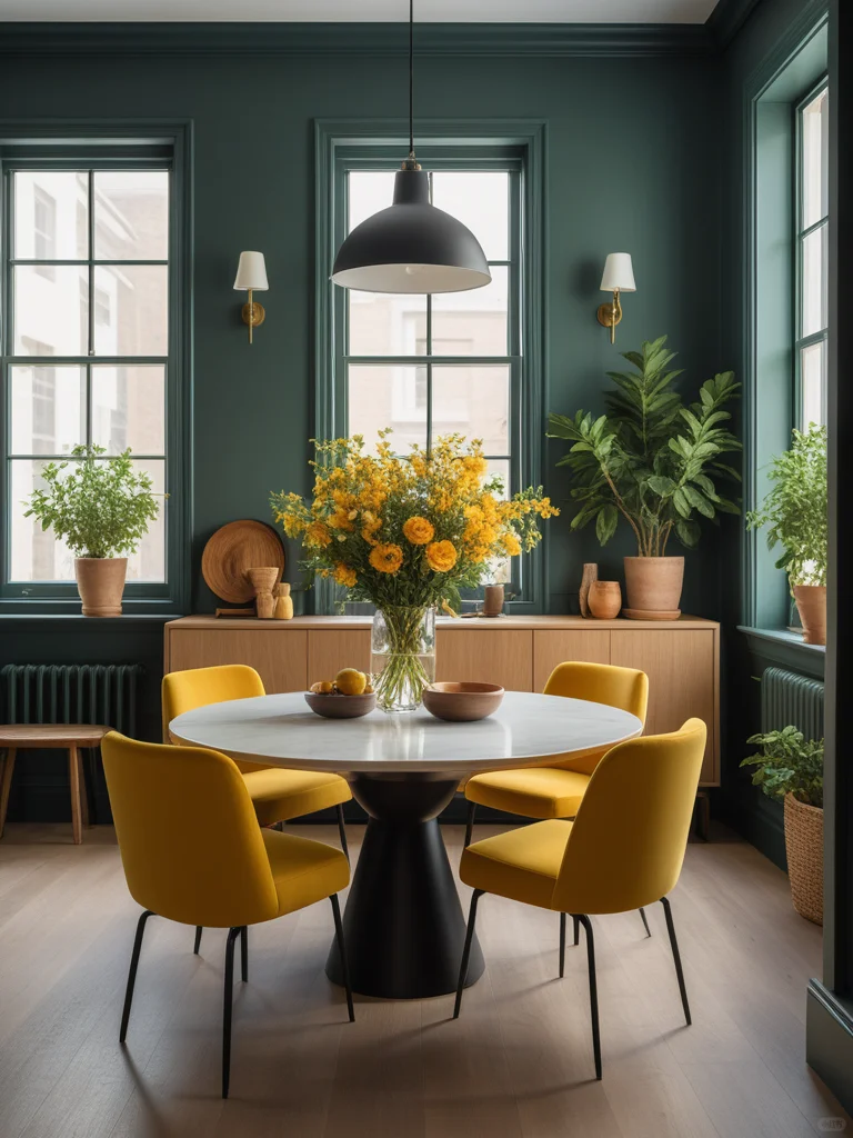 绿色×黄色，活力满分家居搭配