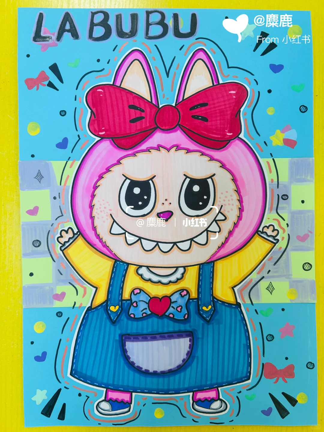 可爱的LABUBU