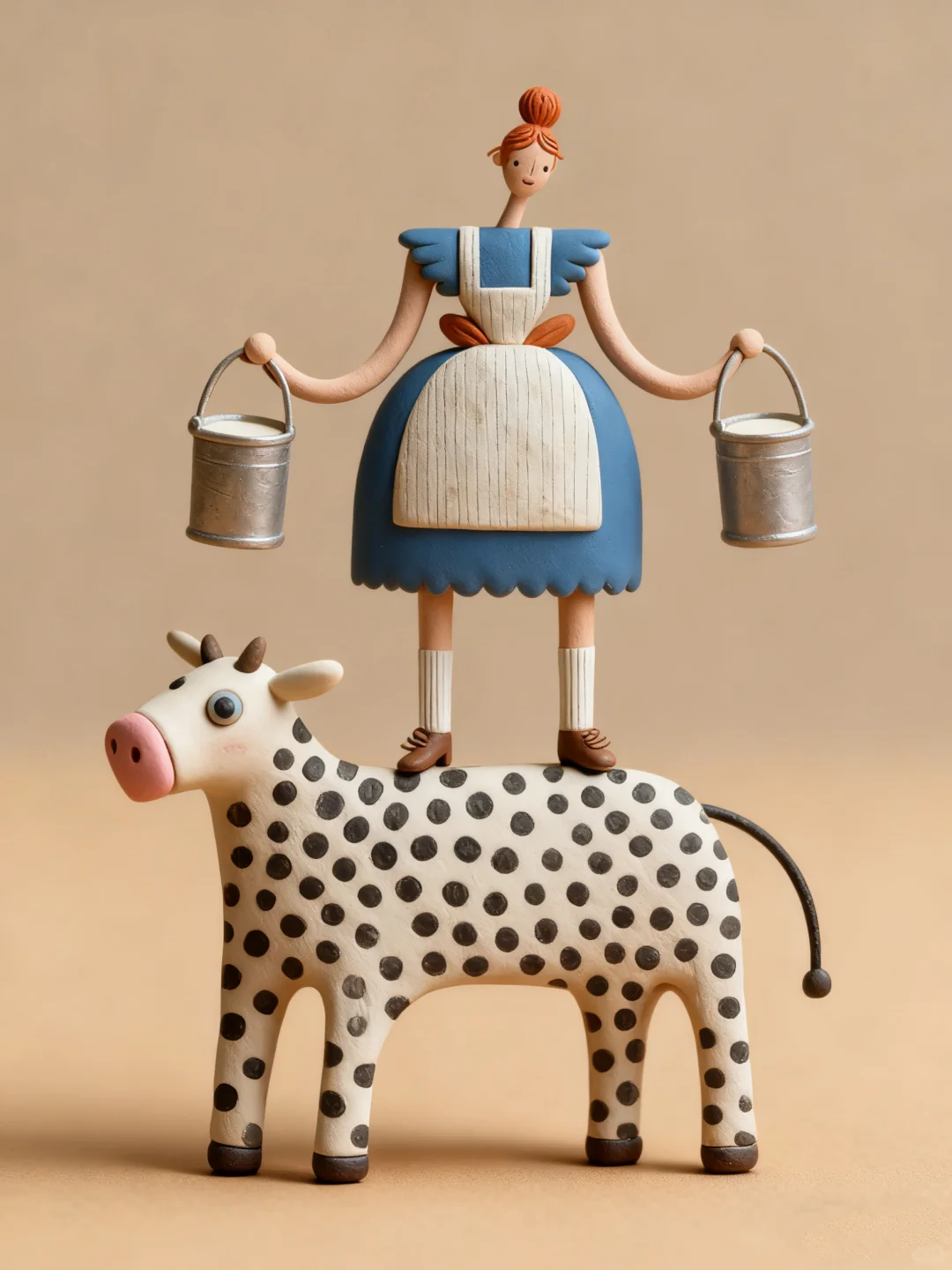 ?天呐！童话世界偷偷变成陶艺小人了！