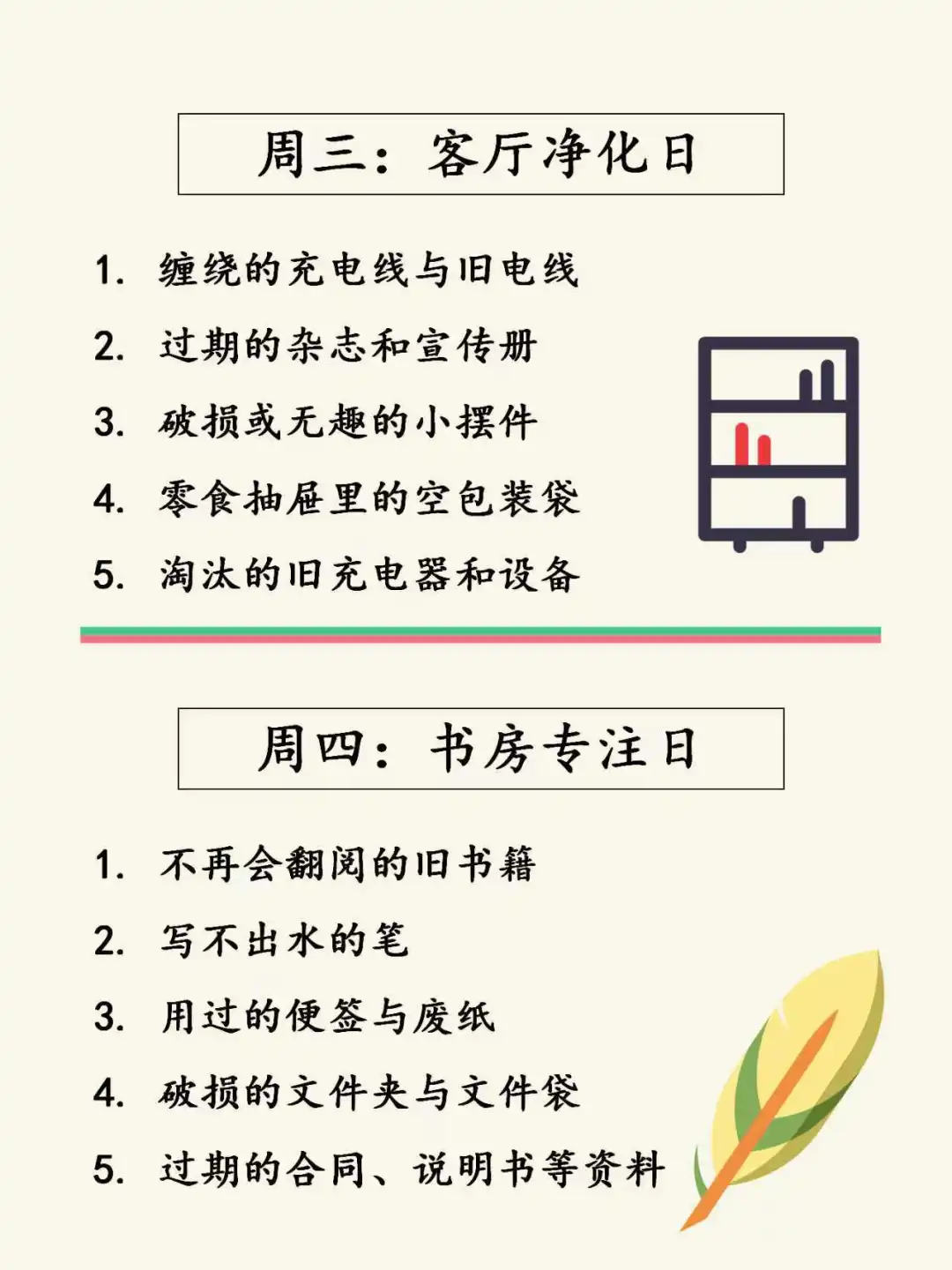 每天清理一小块，整理巨简单?