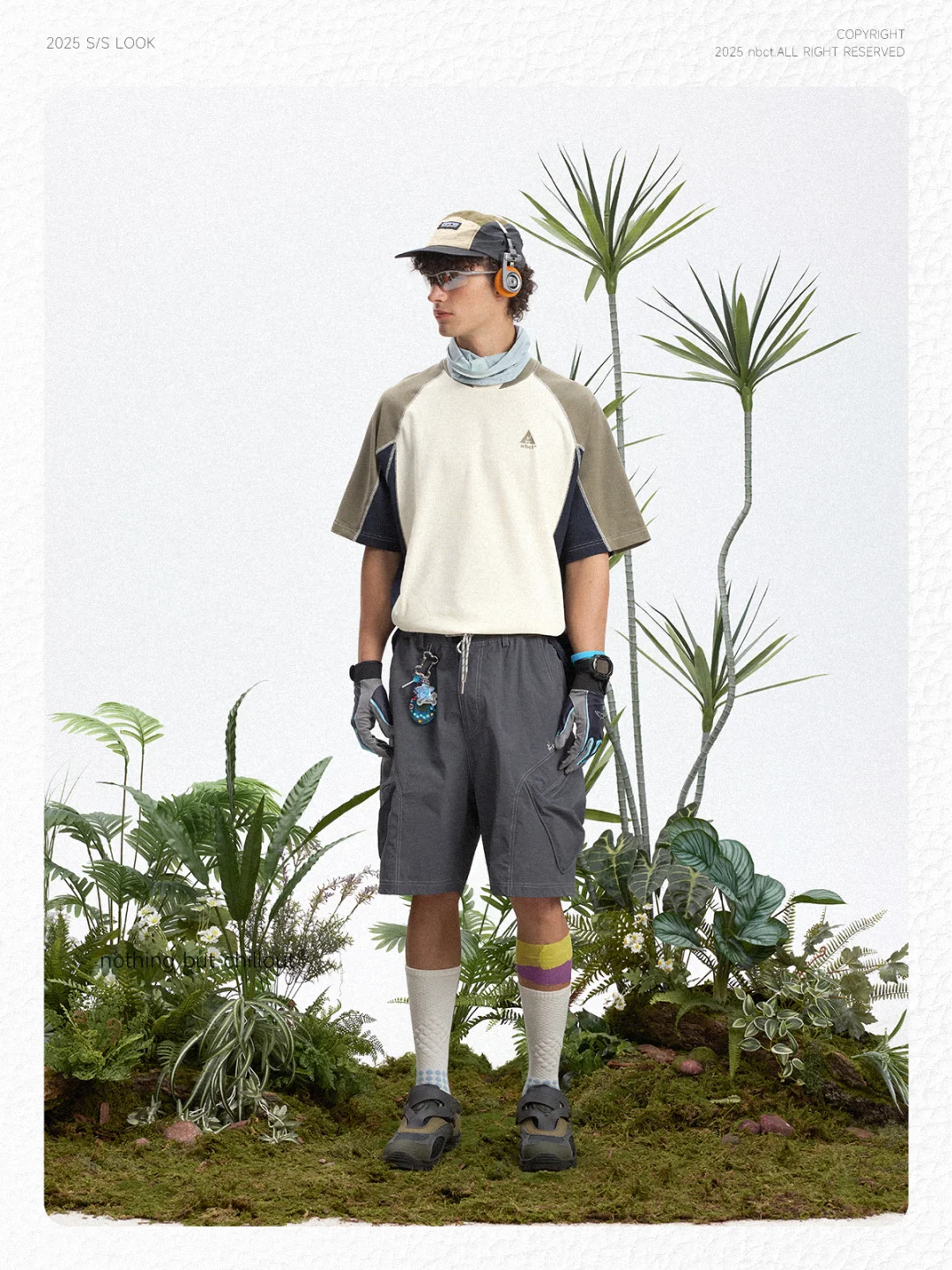 又是让人一眼心动的撞色短袖?