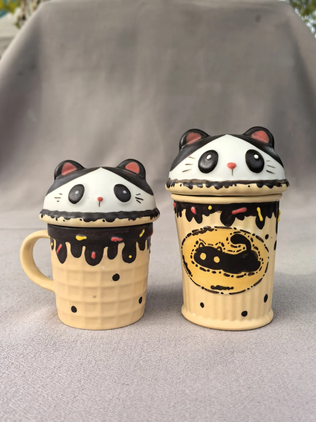 超可爱的原创手捏杯来啦！