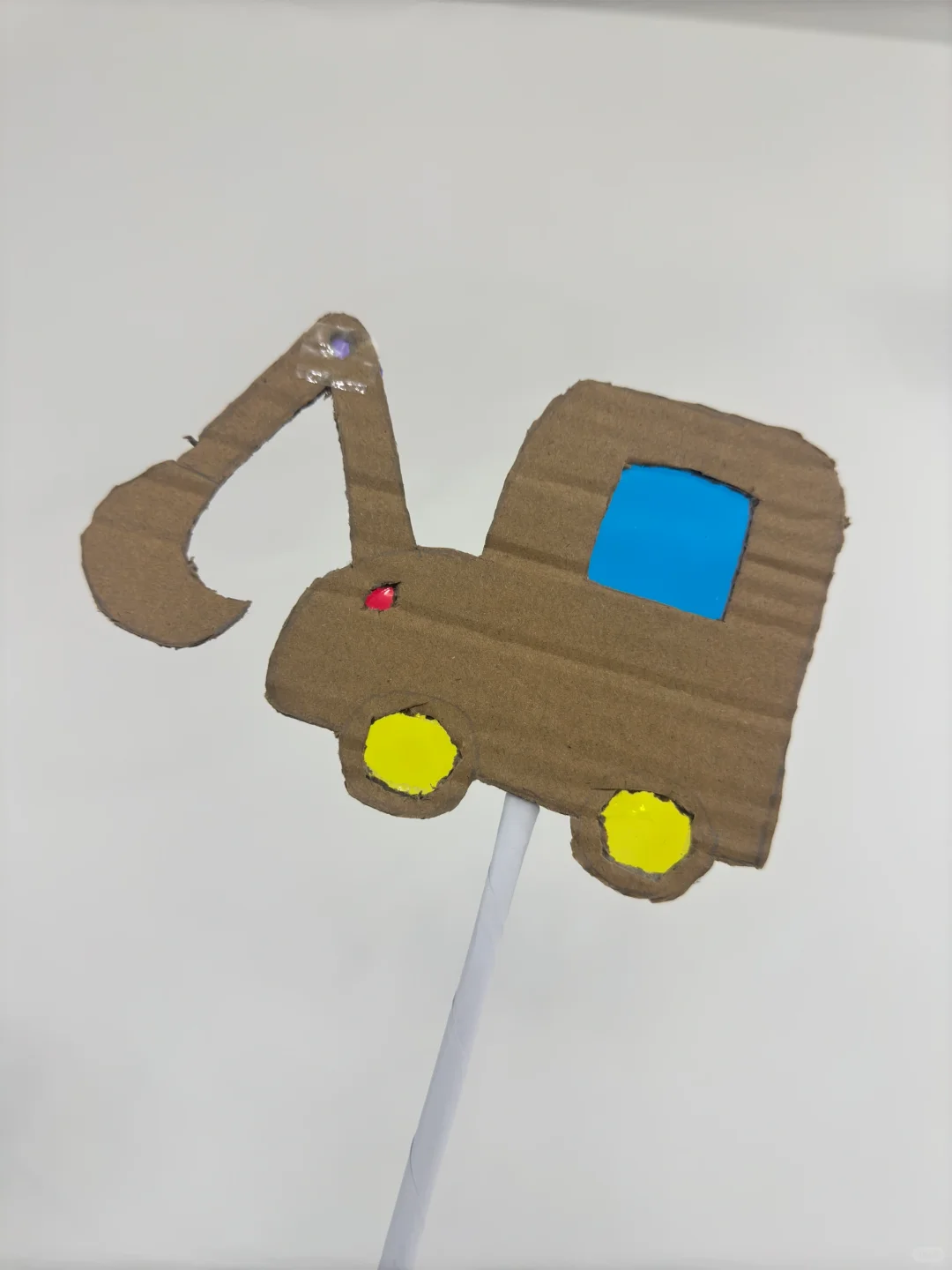 自制光影玩具|玻璃纸+快递箱✨带娃玩光影