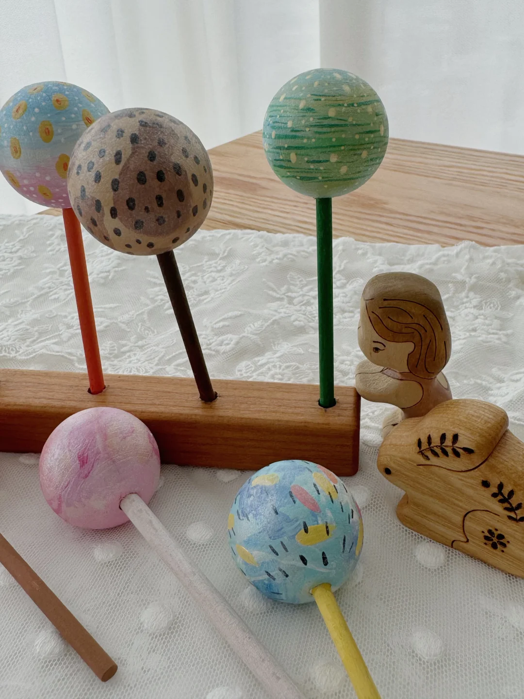 给女儿做的小玩具?