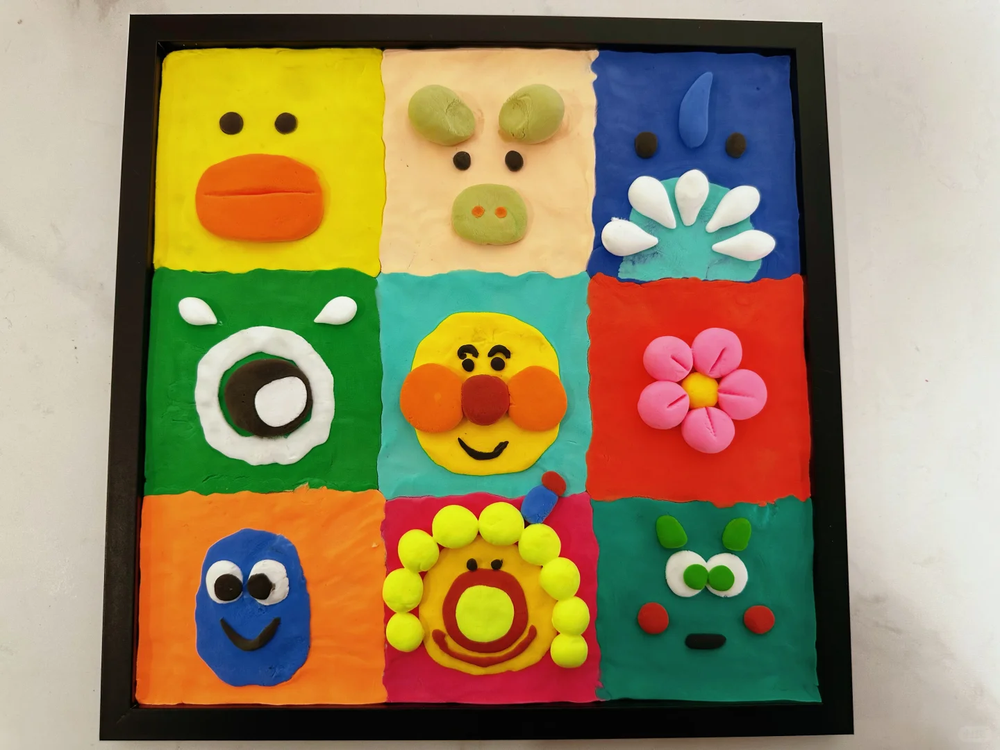 36色黏土画，十几块钱的快乐，轻松get～