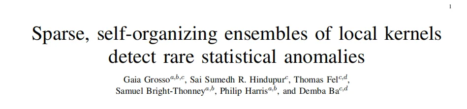 MIT &哈佛：SPARKER让AI学会自组织找异常