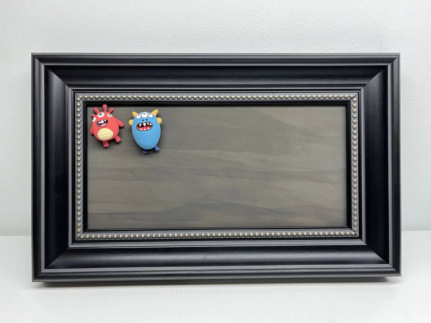 挑战做100幅粘土画之小怪兽?｜⬅️划附过程图