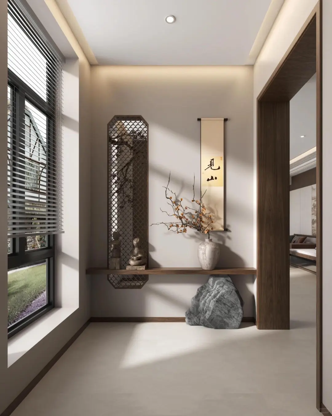 宋式美学玄关10+，个个惊艳