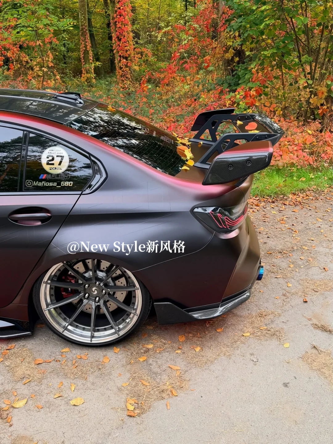 宝马M3G80改装案例|干碳纤维外观小包围!