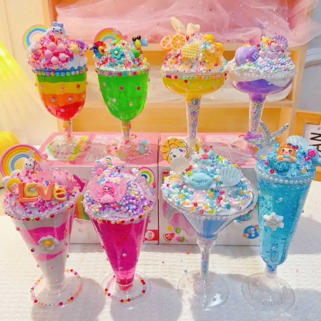 超可爱奶油胶冰淇淋杯 DIY材料包来啦?